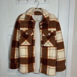 Abercrombie Teddy Plaid Jacket